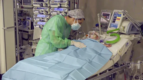 Irene, sometida a la primera terapia celular Treg