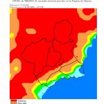 El riesgo de incendio en Murcia es extremo en la zona interior