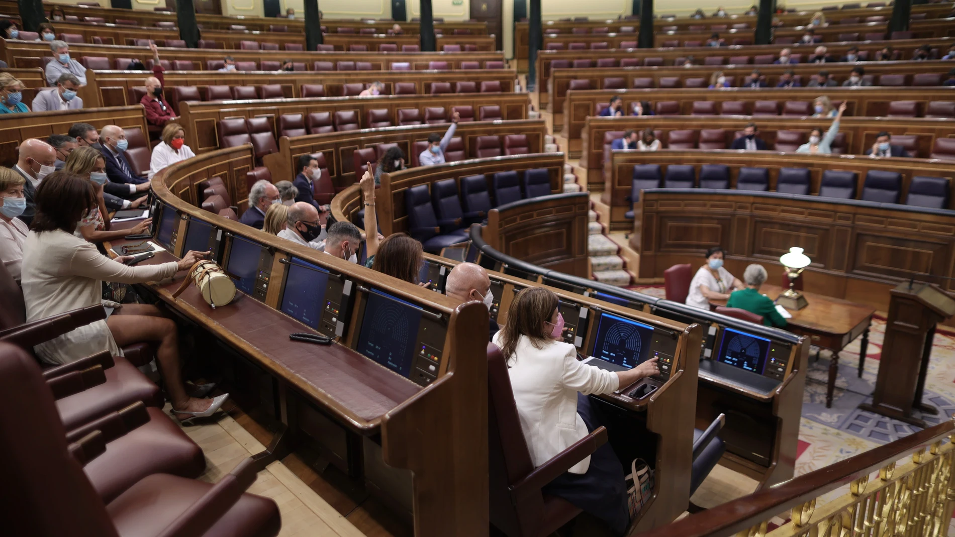 Vista general en el Congreso de los Diputados.