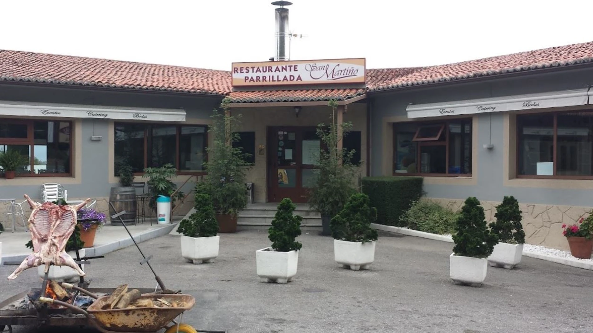 Restaurante San Martiño, en la localidad de Teo (A Coruña)