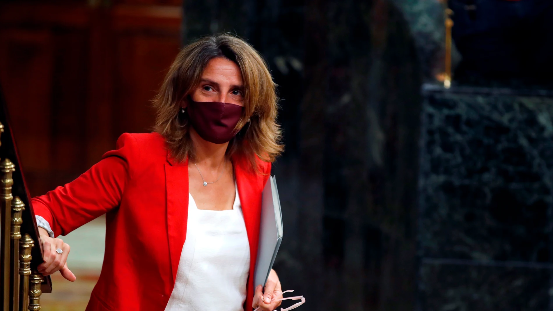 La ministra para la Transición Ecológica, Teresa Ribera