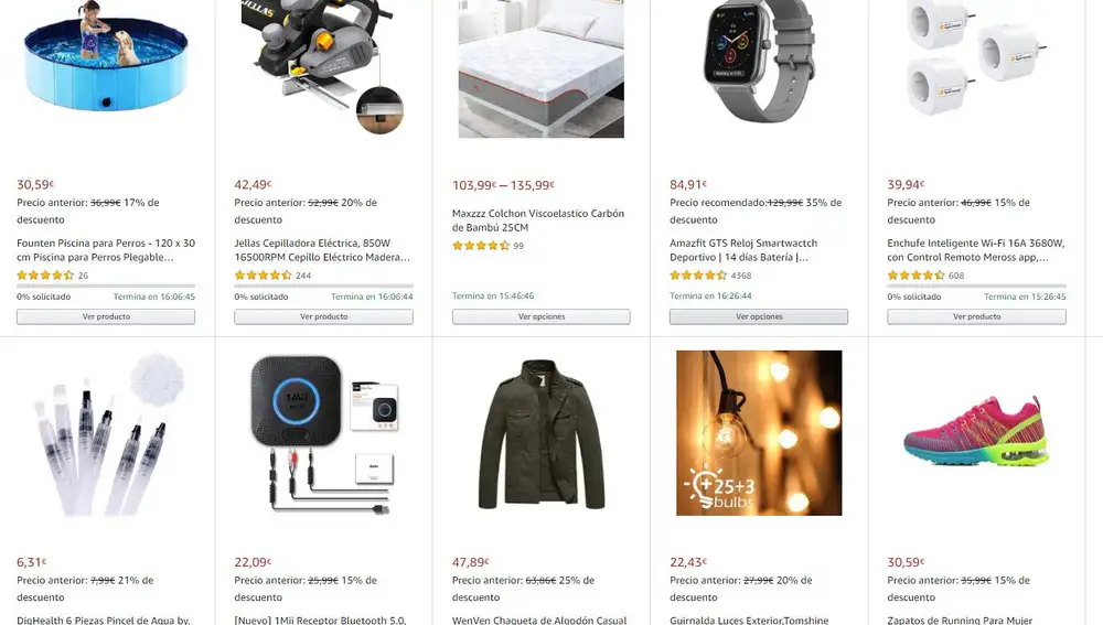 Busca las mejores ofertas flash de Amazon para hoy