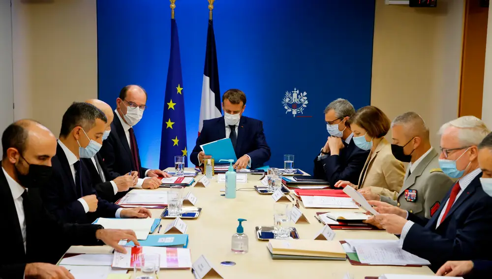 Reunión del Ejecutivo francés tras la amenaza denunciada por varios periodistas del país