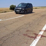 El accidente tuvo lugar en el kilómetro 14 de la carretera CL-623