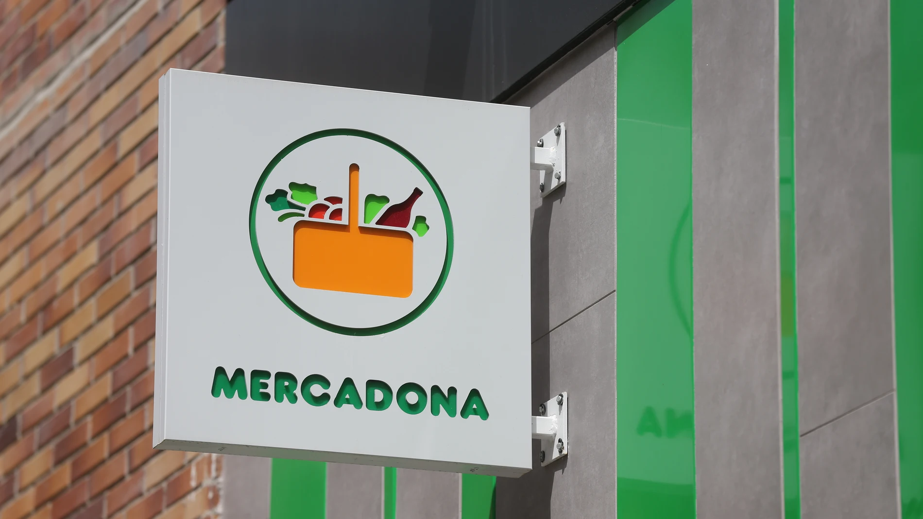 Exterior de un supermercado de Mercadona, a 23 de julio de 2021 en Madrid