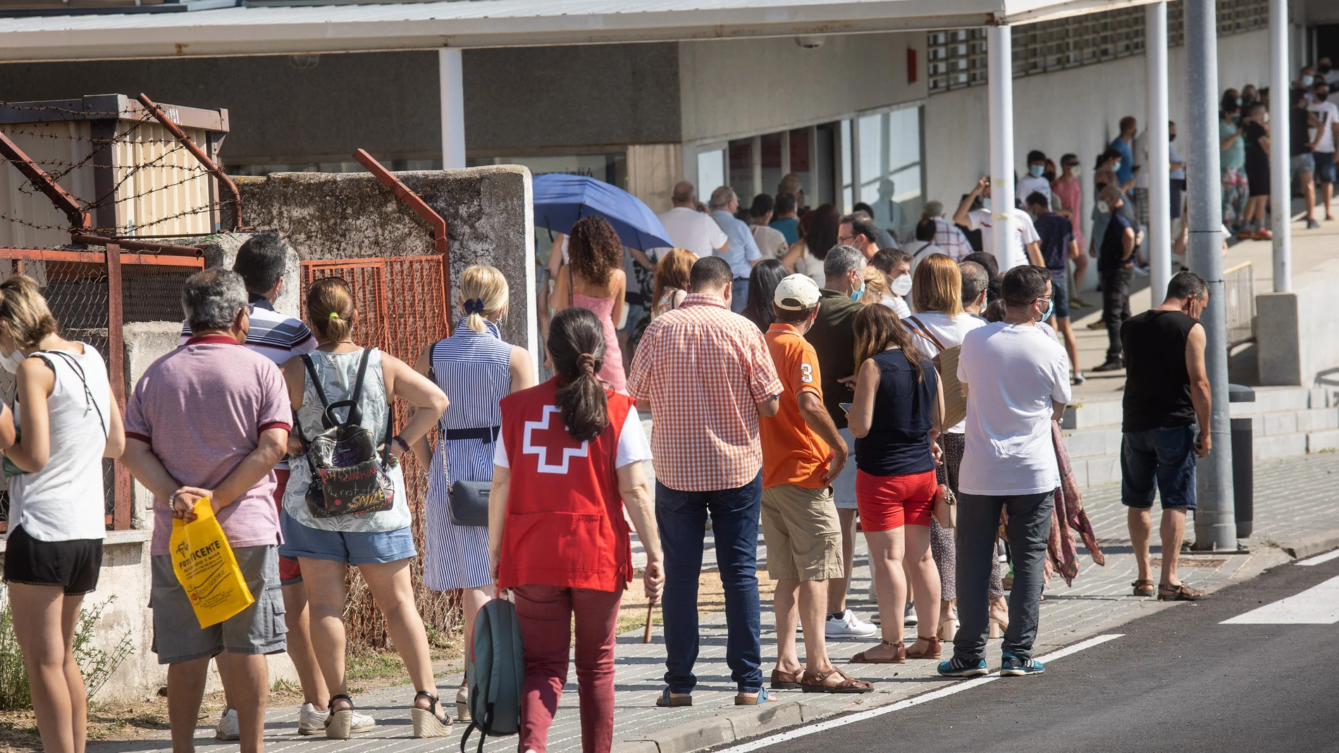 Vacunación masiva contra el coronavirus Covid-19 en Salamanca