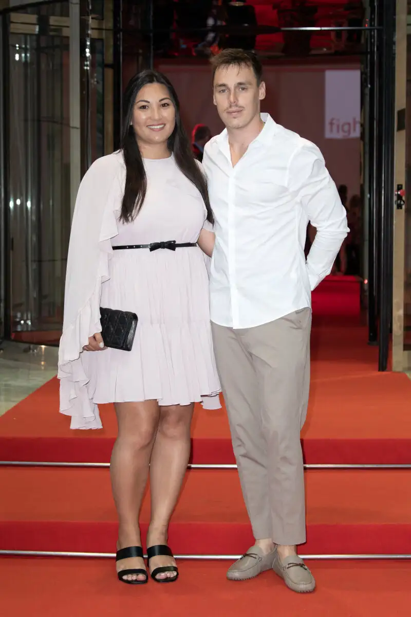 Louis Ducruet y su mujer Marie Ducruet