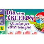 Imagen del cupón de la ONCE que homenajea a los abuelos