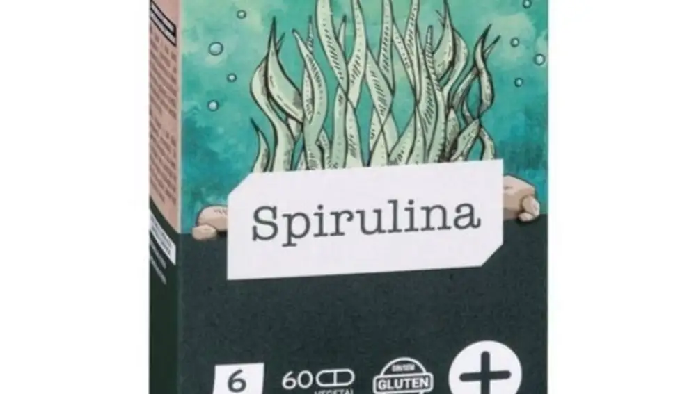 Spirulina, de venta en Mercadona bajo la marca de Deliplus