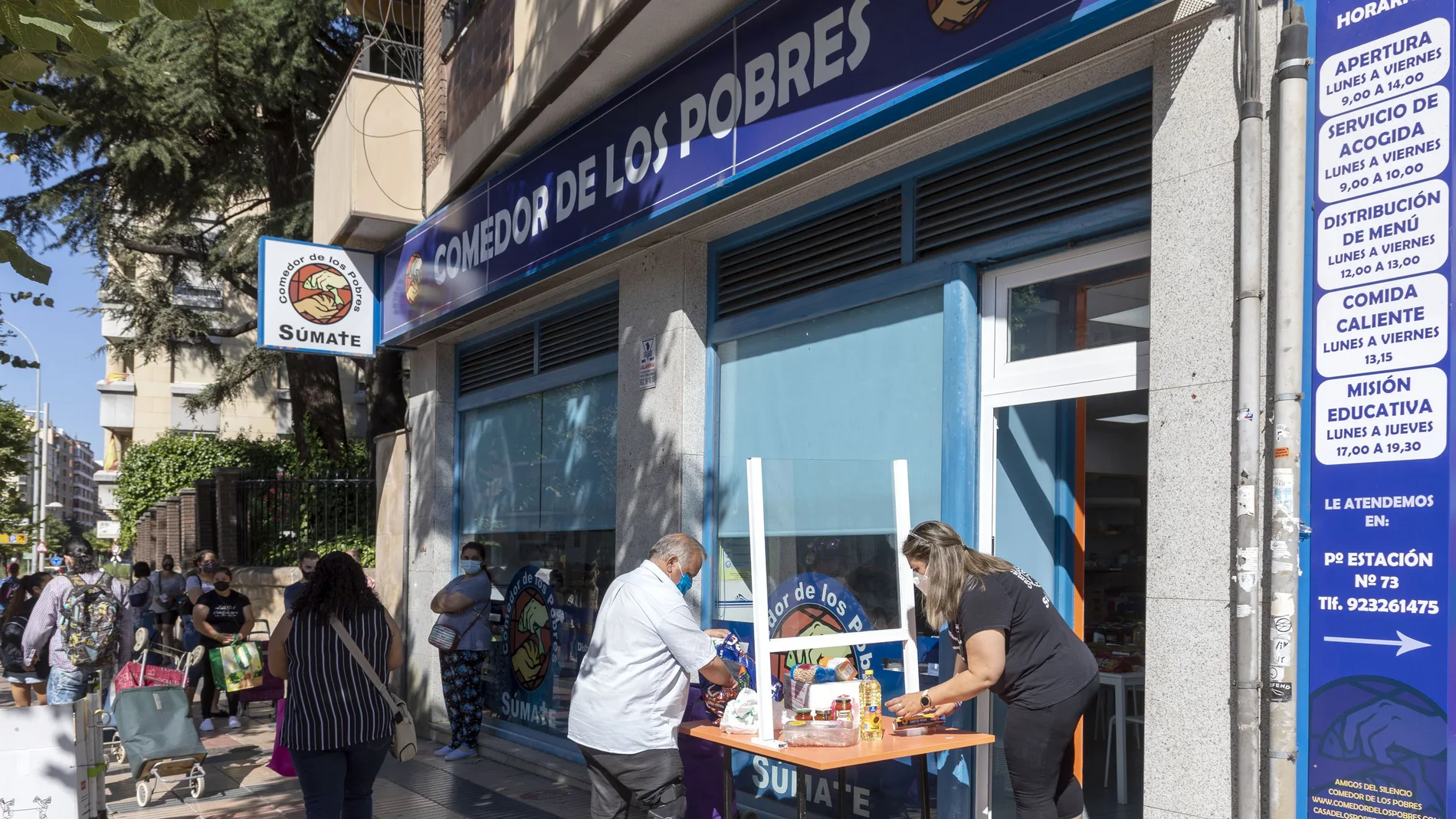 Exterior del Comedor de los Pobres en Salamanca