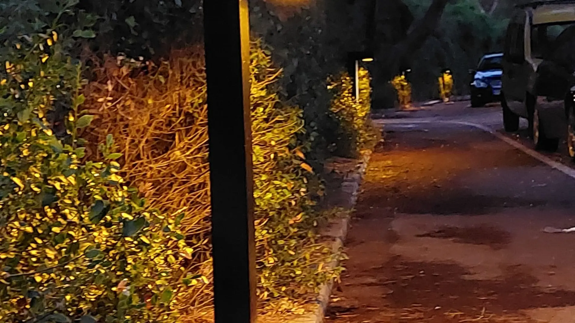 Imagen de las luminarias instaladas