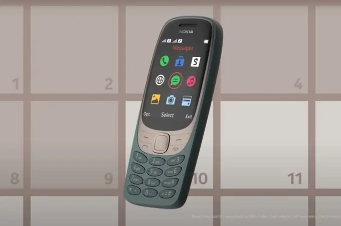 Así es el nuevo Nokia 6310: vuelve este clásico móvil con una batería que dura semanas y el famoso ‘Snake’