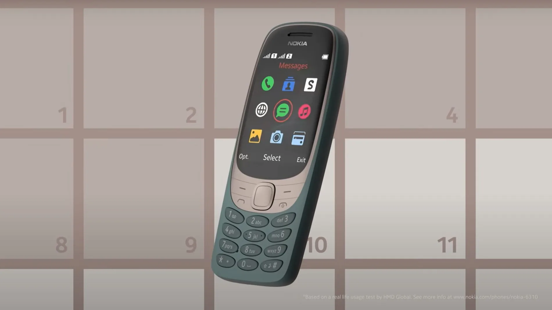 El nuevo Nokia 6310 lanzado este 2021