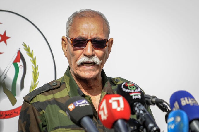 El líder del Frente Polisario, Brahim Ghali, permaneció en España desde el 18 de abril al 1 de junio del pasado año