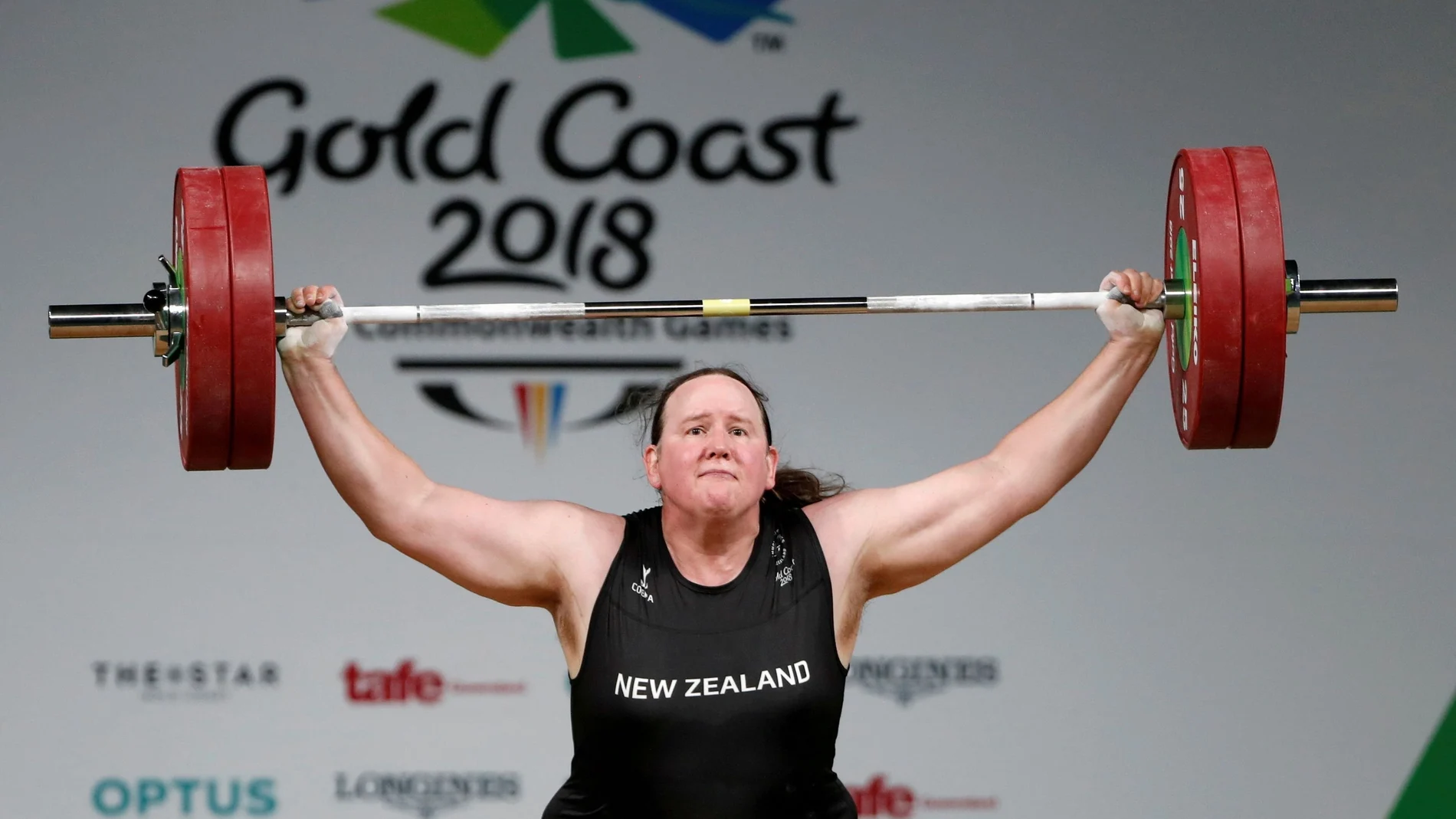 La neozelandesa Laurel Hubbard compite el lunes en los Juegos Olímpicos