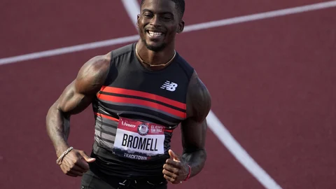 Trayvon Bromell, en los pasados Trials de Estados Unidos