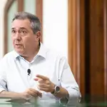 El alcalde de Sevilla y secretario general del PSOE de Andalucía, Juan Espadas