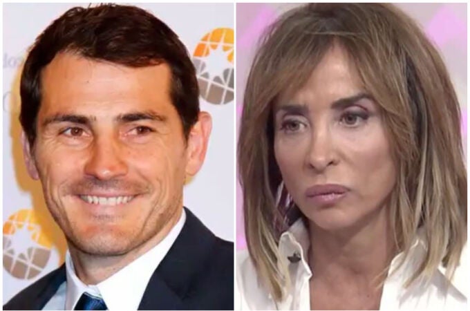 Iker Casillas y María Patiño en un montaje