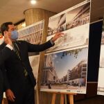 Juanma Moreno, en la presentación del tercer hospital de Málaga