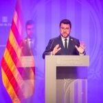 El presidente de la Generalitat, Pere Aragonès, en una imagen reciente