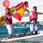 Jordi Xammar y Nicolás Rodríguez lograron el sueño de ganar una medalla olímpica en la clase 470 de vela