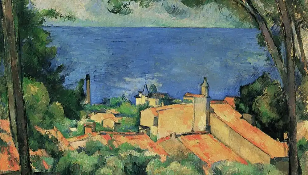 &quot;L’Estaque aux toits rouges&quot;, de Paul Cézanne