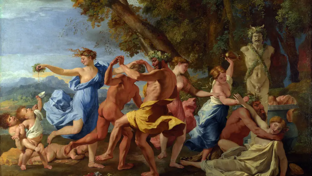 Las bacanales eran fiestas en honor al dios Baco o Dioniso, en las que se bebía sin medida