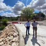 El presidente de la Diputación de Valladolid, Conrado Íscar, visita las localidades de Cogeces de Íscar, Mojados y La Pedraja de Portillo