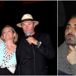 Gloria Mohedano, Amador Mohedano y Fidel Albiac