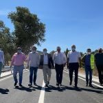 El vicepresidente primero de la Diputación de Zamora, José María Barrios, visita las obras