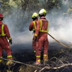 El Consorcio Provincial de Bomberos de Valencia está interviniendo en un incendio forestal en la localidad de Rafelguaraf (Valencia)