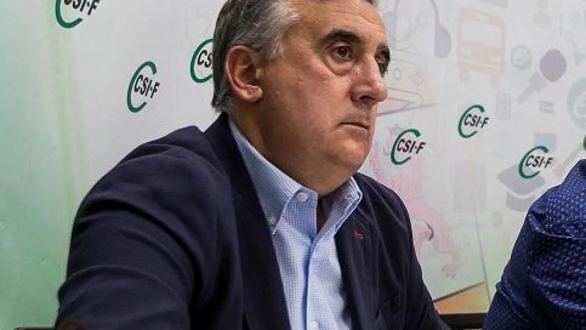 El presidente autonómico del Sector de Administración General de CSIF en Castilla y León, Mariano Prieto