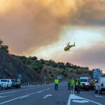 Incendio forestal en El Tiemblo.
