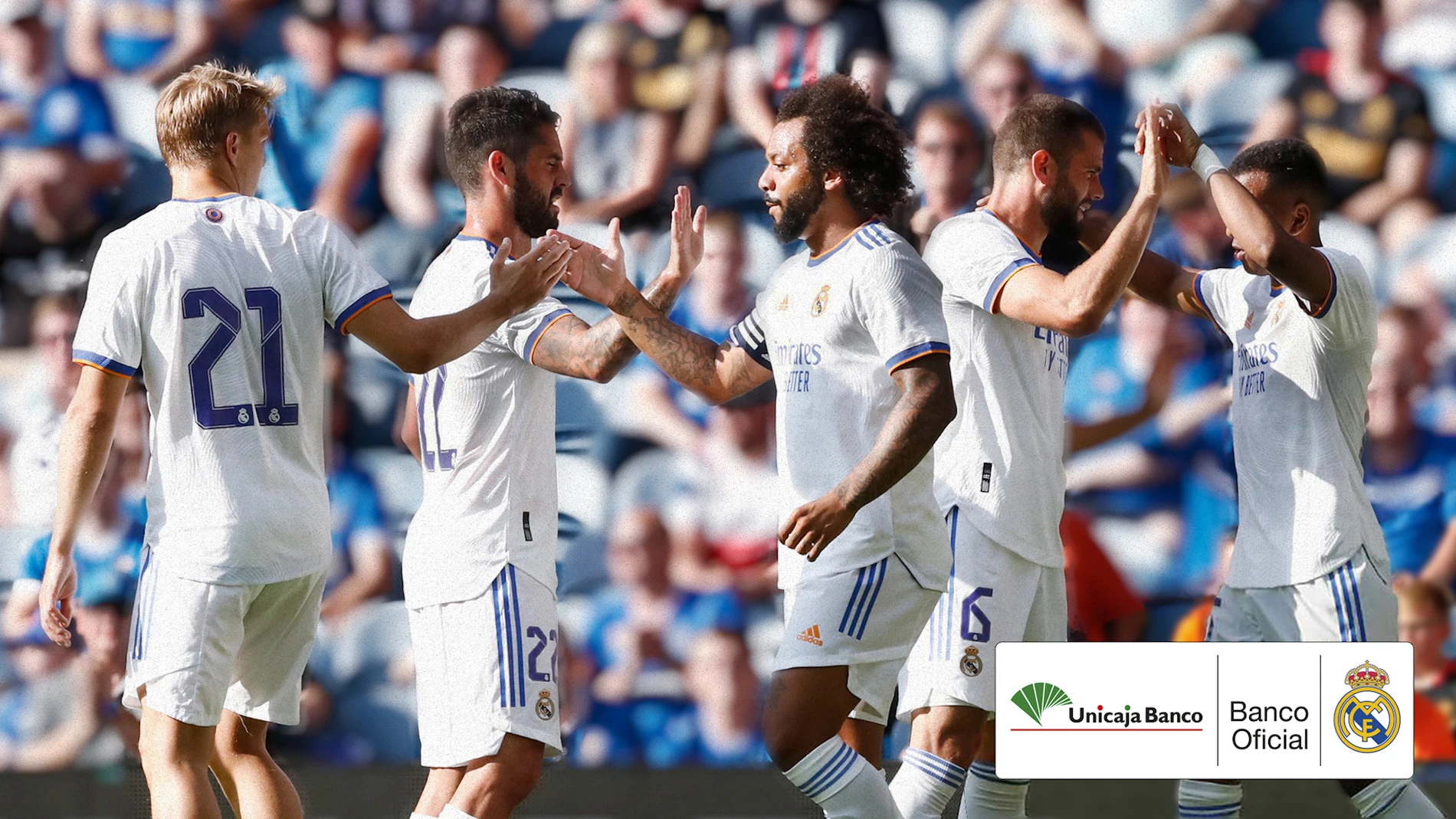 Unicaja es la entidad financiera oficial del Real Madrid