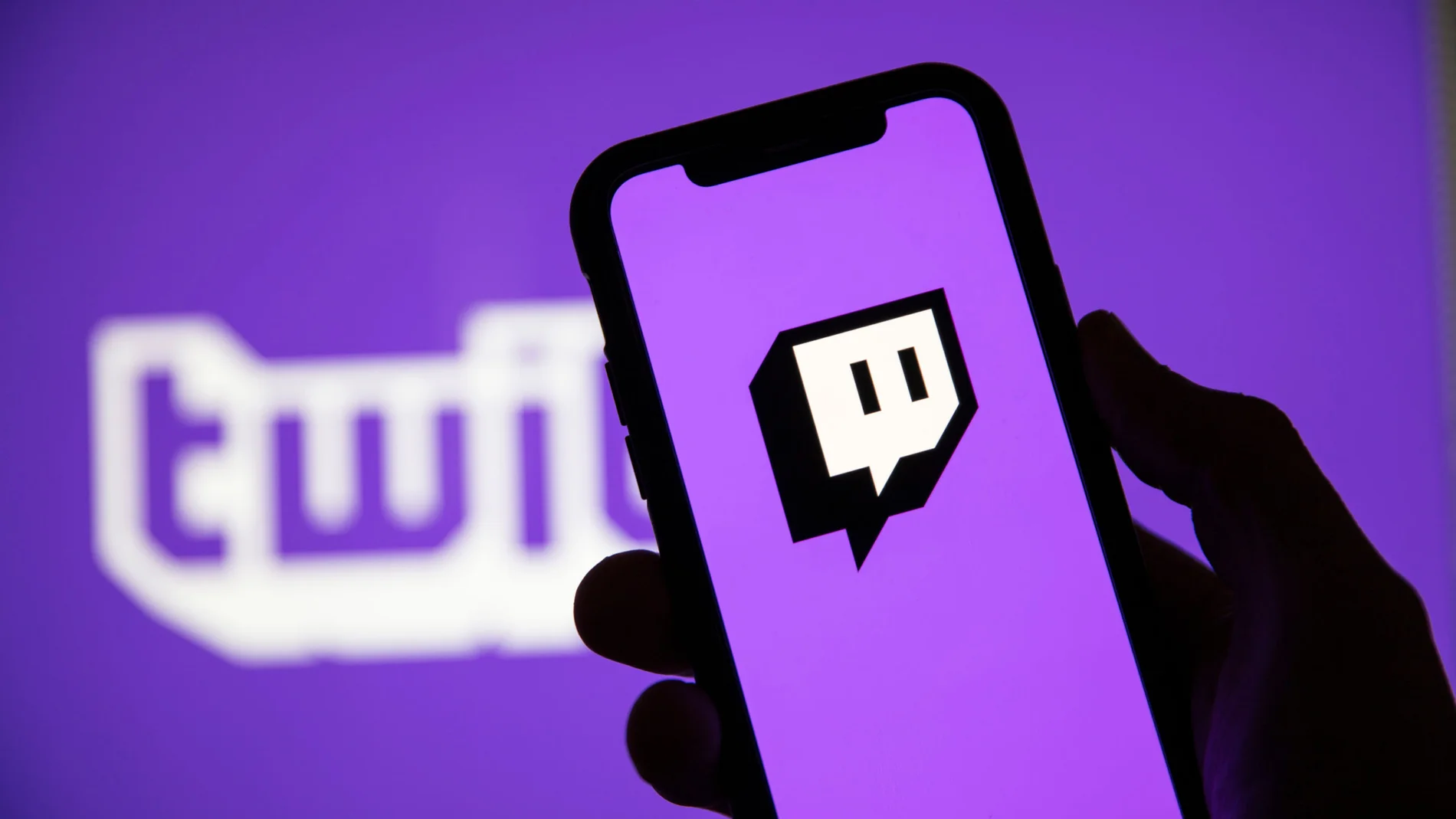 Logo de la plataforma de streams, Twitch