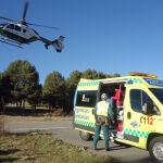 Rescate de dos personas por la Guardia Civil de Ávila