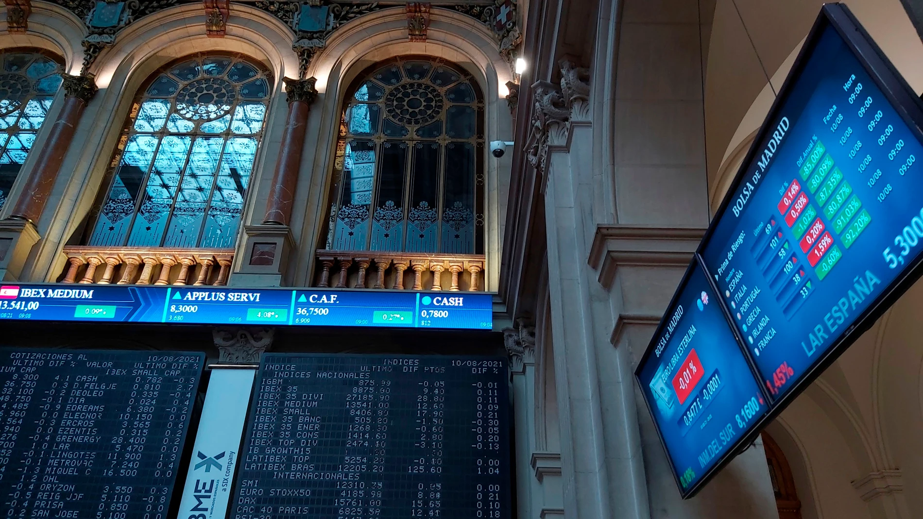 La bolsa española subía el 0,02 % en la apertura
