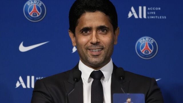 Nasser Al-Al-Khelaifi, presidente del Paris Saint-Germain.