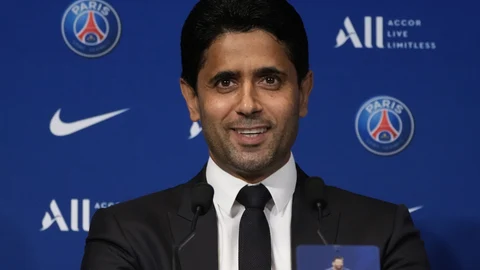 Nasser Al-Al-Khelaifi, presidente del Paris Saint-Germain.