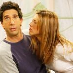 Una de las más famosas escenas de la sitcom americana de la eterna relación entre Rachel y Ross