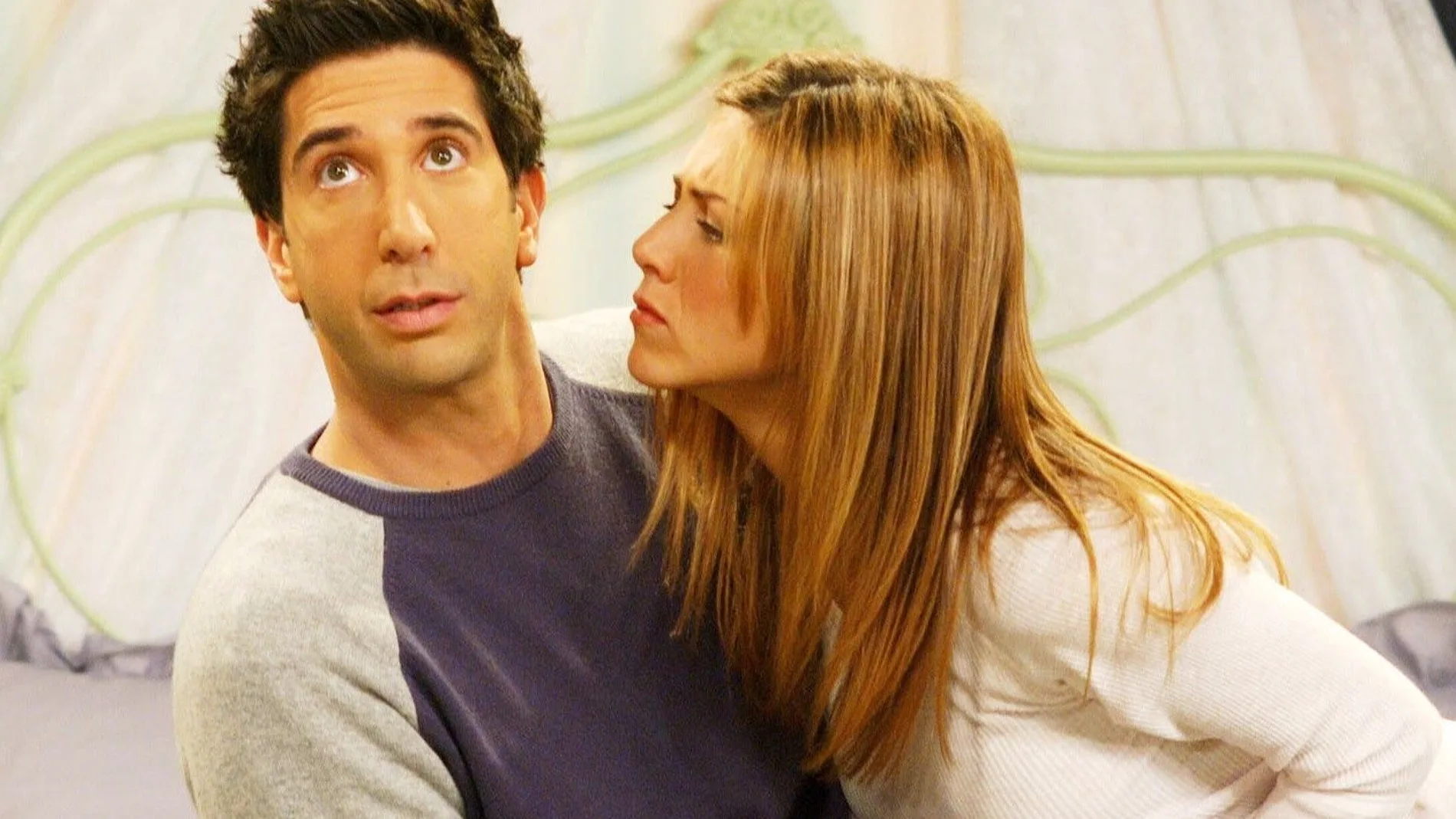 Una de las más famosas escenas de la sitcom americana de la eterna relación entre Rachel y Ross