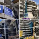 Obras en el nuevo Santiago Bernabéu