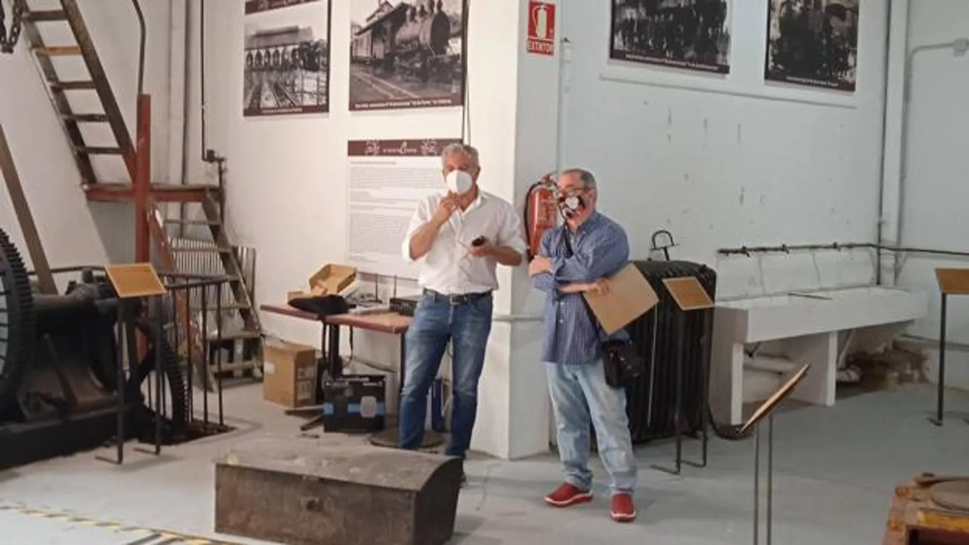 Presentación en el museo de Cistierna (León)