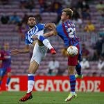Mikel Merino con la Real Sociedad.