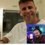 Gerard Pique e Ibai Llanos