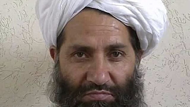 El mulá Hibatullah Akhundzada, líder supremo de los talibanes, ya está en Kandahar
