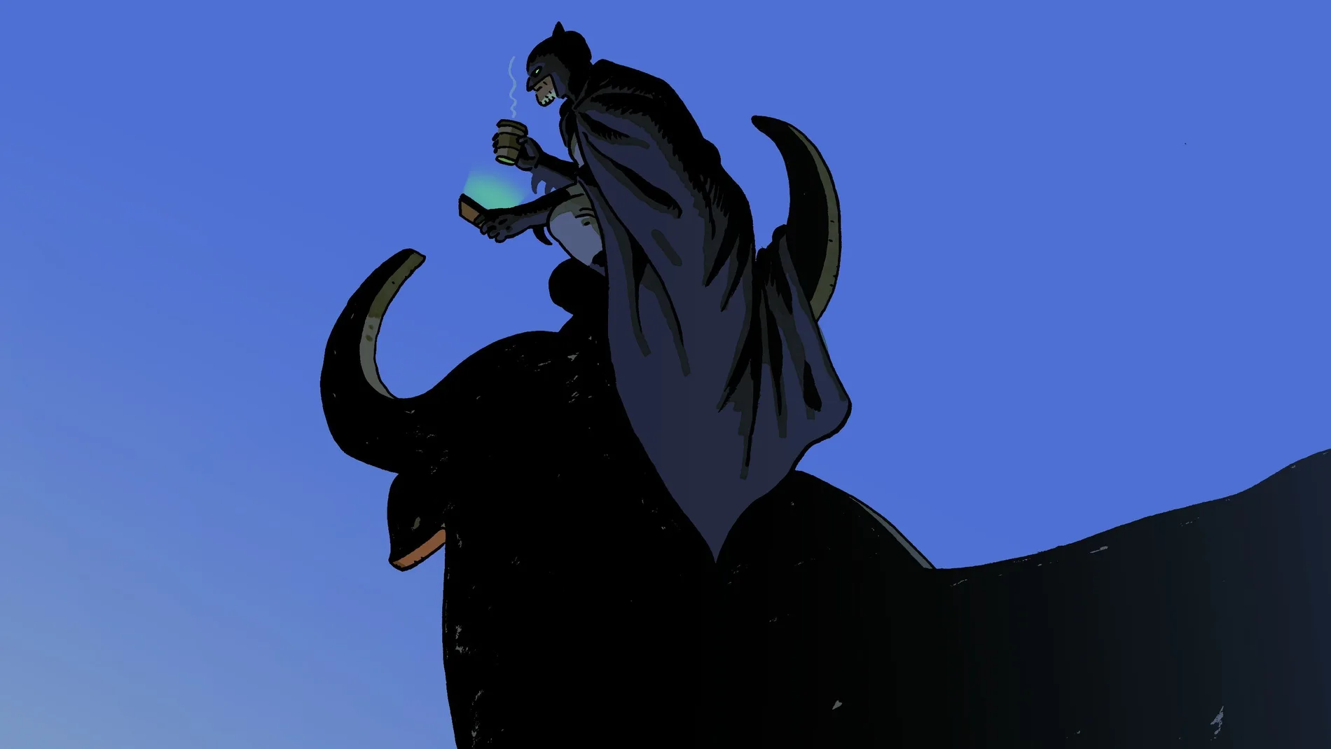 Una imagen de Batman sobre el emblemático toro de Osborne, en la nueva historia creada por Paco Roca