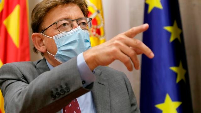El presidente de la Generalitat y secretario general del PSPV, Ximo Puig