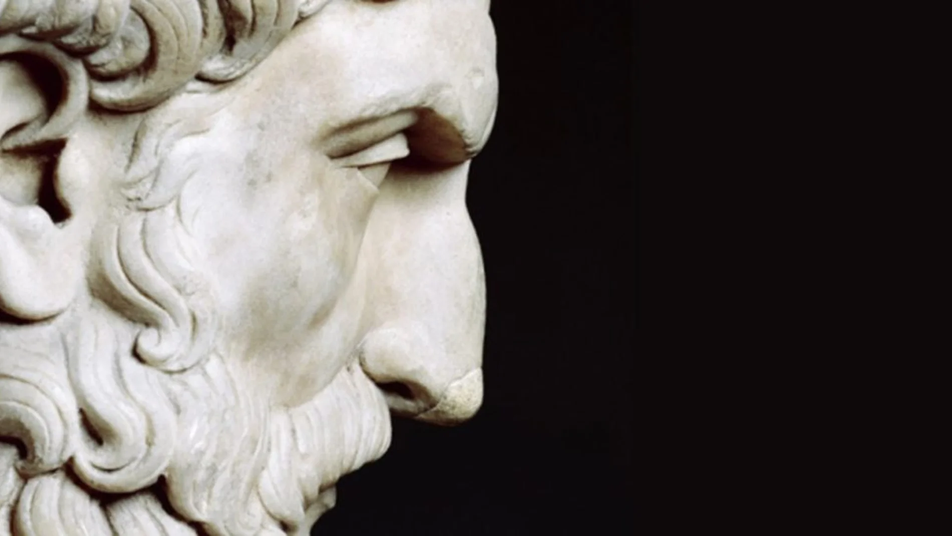Una estatua que honra a Epicuro