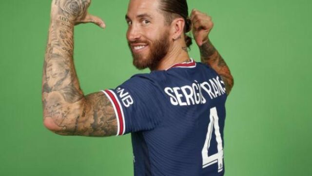 Sergio Ramos aún no ha debutado con el PSG. Sigue lesionado